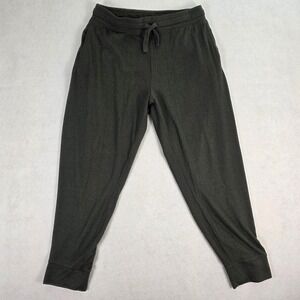 JACHS New York Tribeca Mens Joggers Charcoal Gray Knit Sweatpants Size L